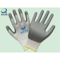 Polyester Shell, Nitrile Coated, Protective Safety Work Glove (N6007)